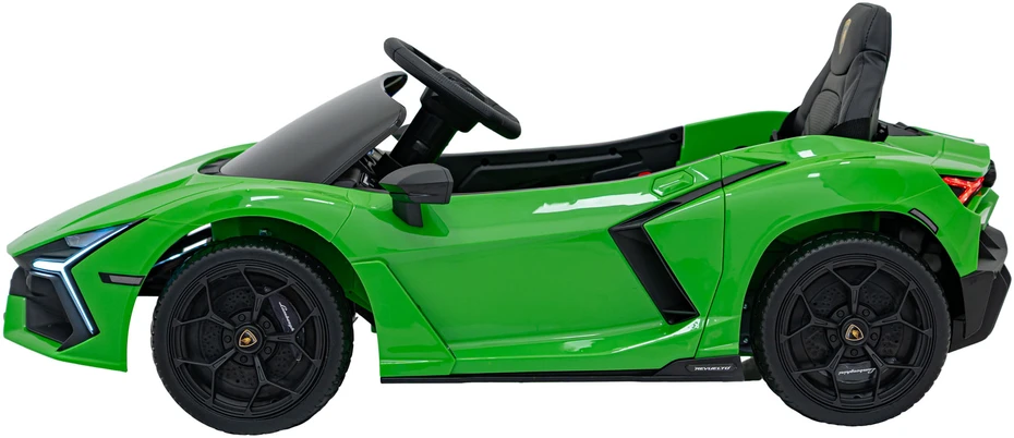 Ramiz Elektromobilis Lamborghini Revuelto, Žalias