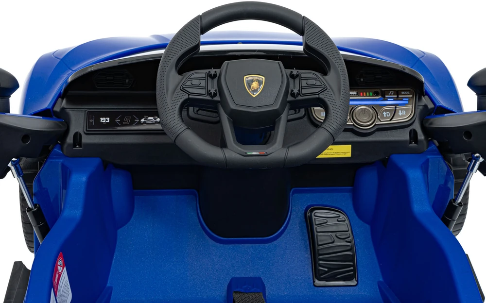 Mėlyna Elektromobilis Lamborghini Revuelto, Mėlyna