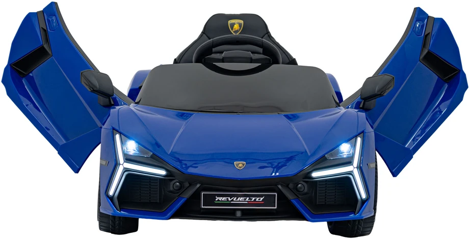 Mėlyna Elektromobilis Lamborghini Revuelto, Mėlyna