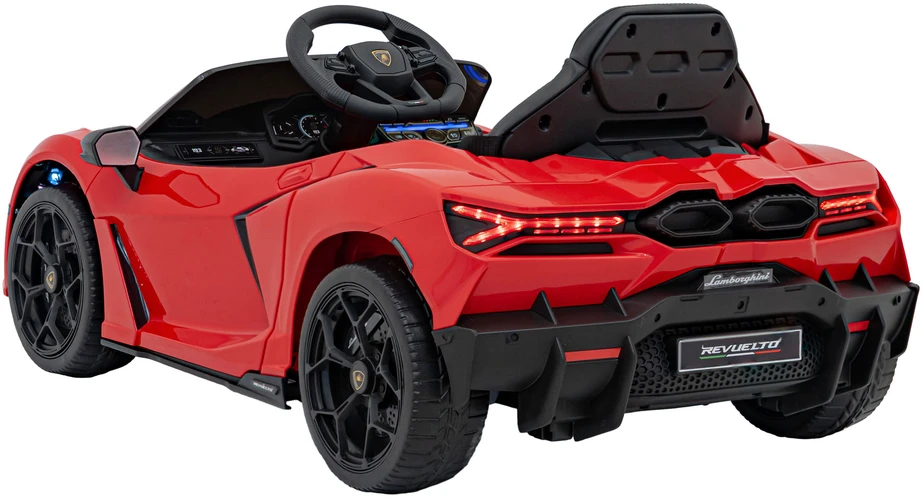 Ramiz Elektromobilis Lamborghini Revuelto, Raudona