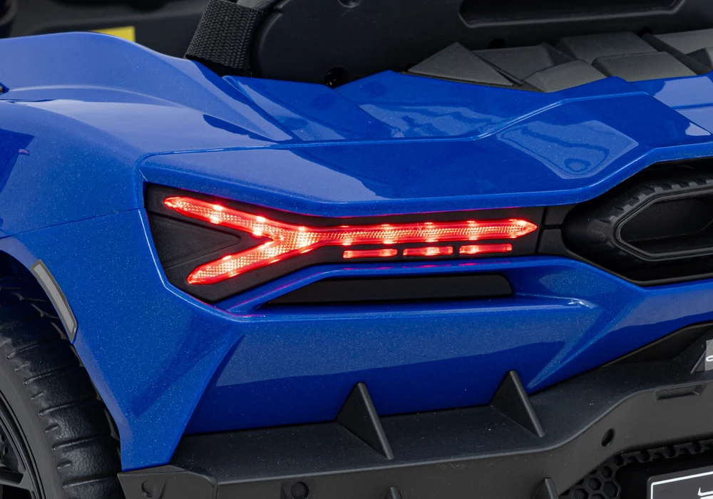Mėlyna Elektromobilis Lamborghini Revuelto, Mėlyna