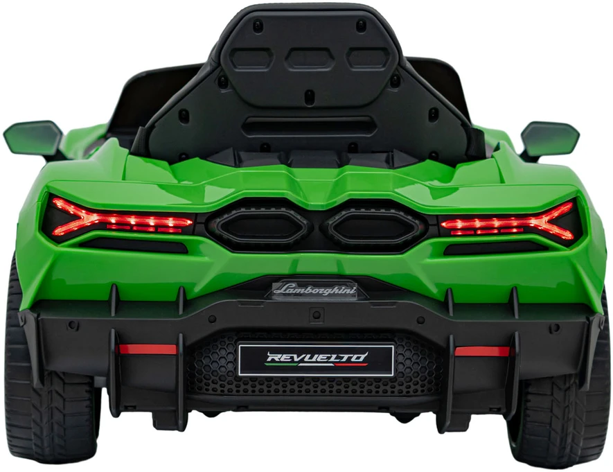 Ramiz Elektromobilis Lamborghini Revuelto, Žalias