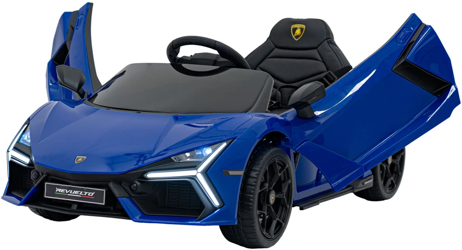 Mėlyna Elektromobilis Lamborghini Revuelto, Mėlyna