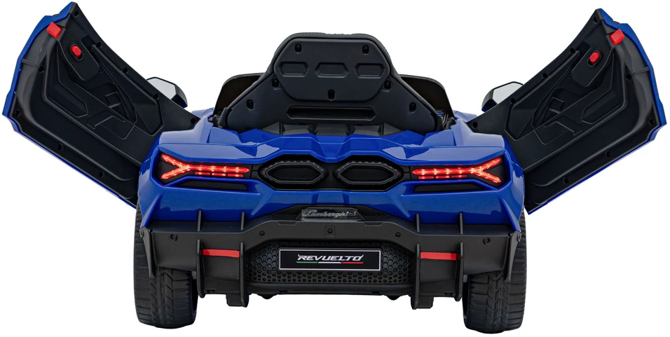 Mėlyna Elektromobilis Lamborghini Revuelto, Mėlyna