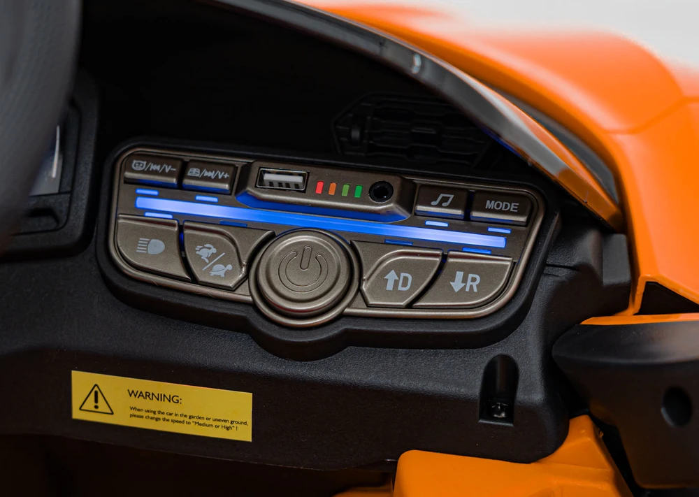 Oranžinis Elektromobilis Lamborghini Revuelto, Oranžinis