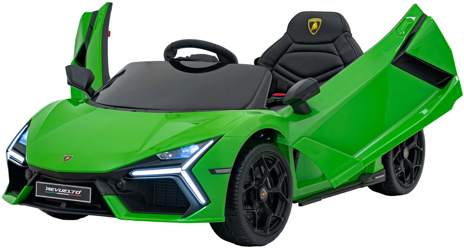 Ramiz Elektromobilis Lamborghini Revuelto, Žalias