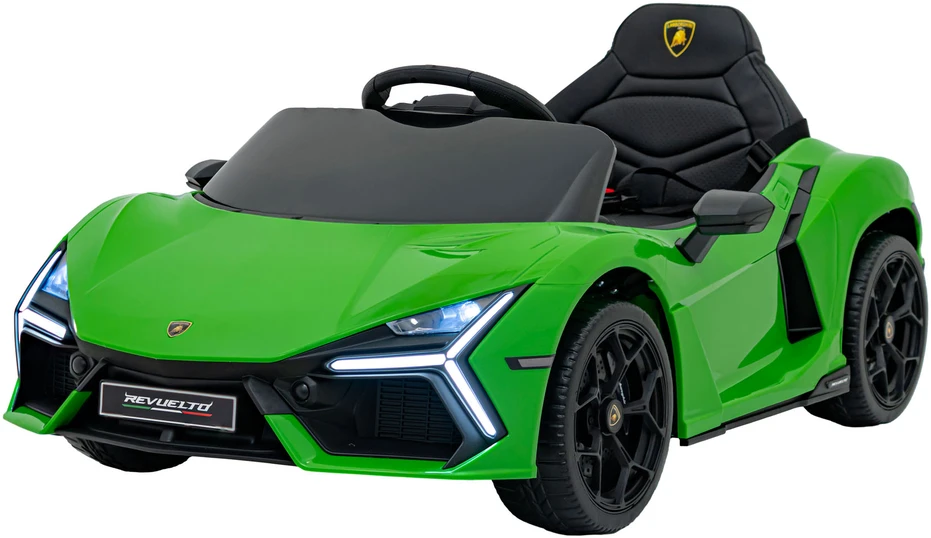 Ramiz Elektromobilis Lamborghini Revuelto, Žalias