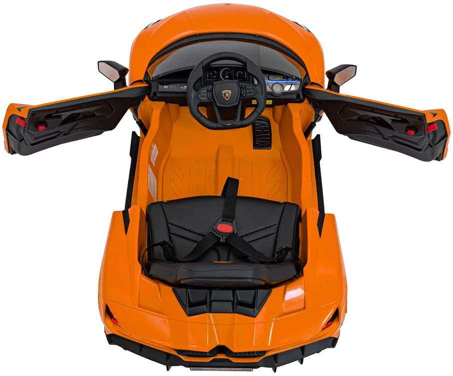 Oranžinis Elektromobilis Lamborghini Revuelto, Oranžinis