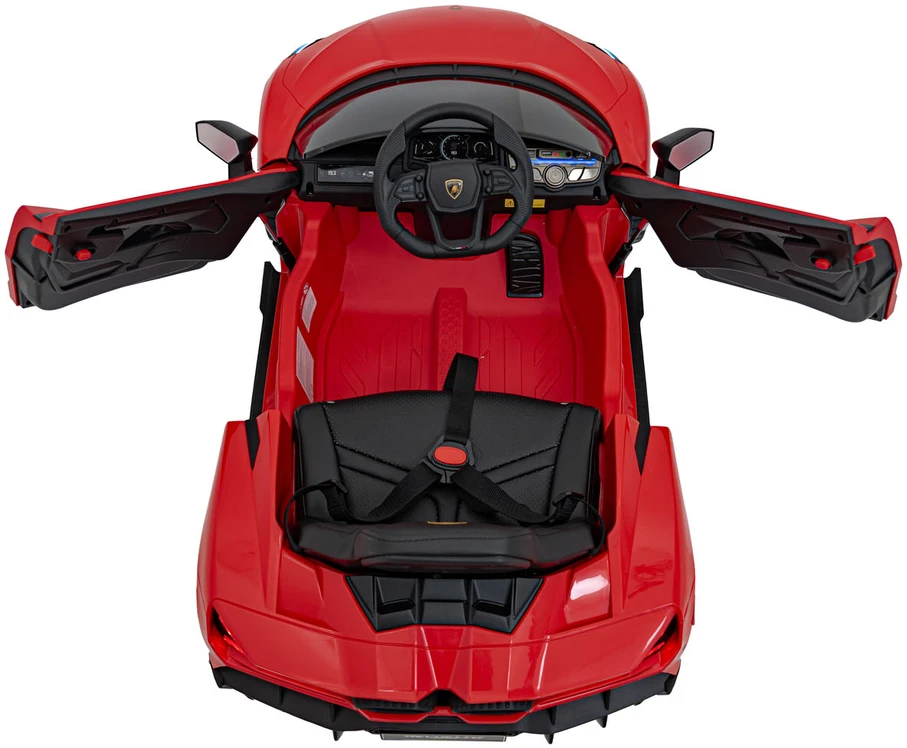 Ramiz Elektromobilis Lamborghini Revuelto, Raudona