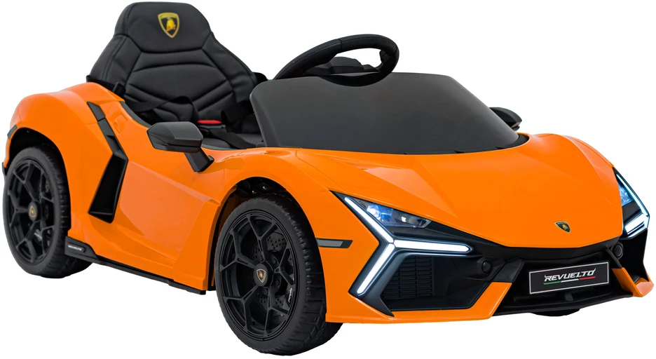 Oranžinis Elektromobilis Lamborghini Revuelto, Oranžinis