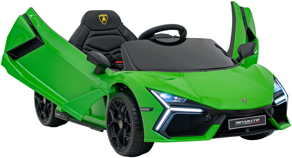 Ramiz Elektromobilis Lamborghini Revuelto, Žalias