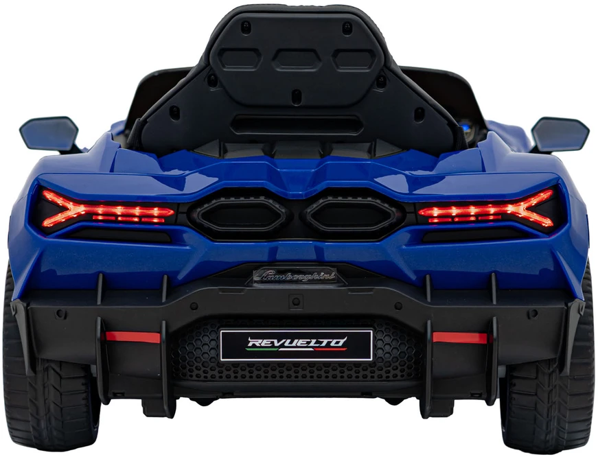 Mėlyna Elektromobilis Lamborghini Revuelto, Mėlyna
