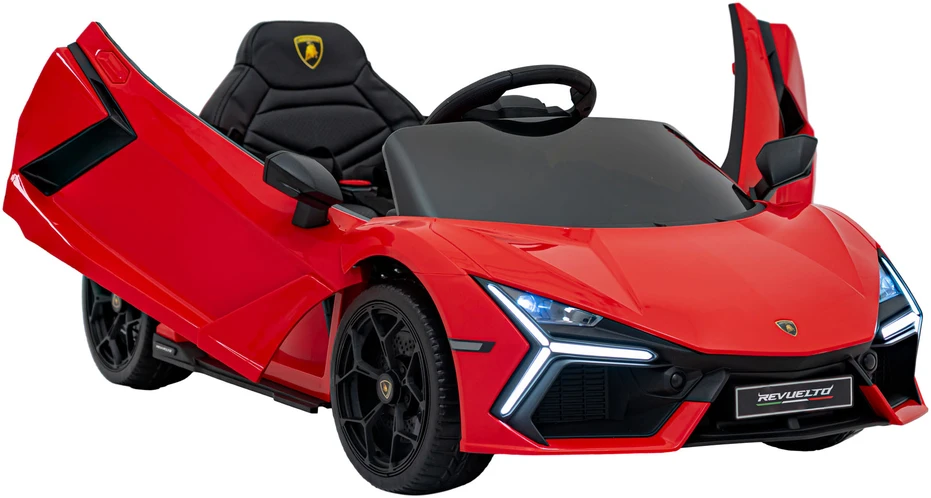 Ramiz Elektromobilis Lamborghini Revuelto, Raudona