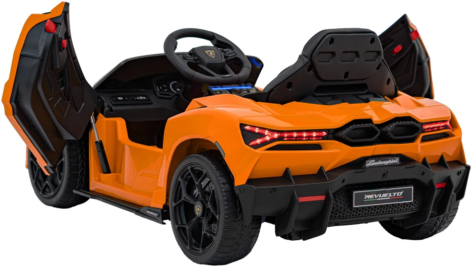 Oranžinis Elektromobilis Lamborghini Revuelto, Oranžinis