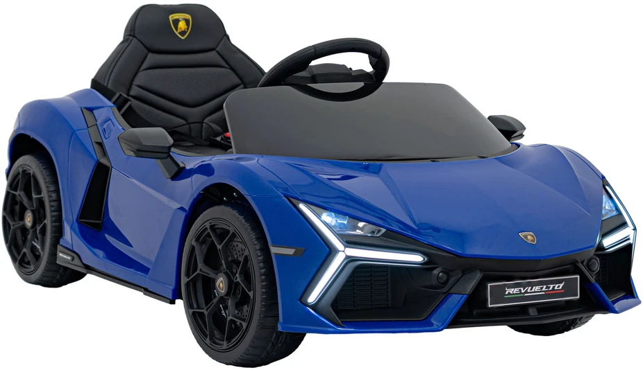 Mėlyna Elektromobilis Lamborghini Revuelto, Mėlyna