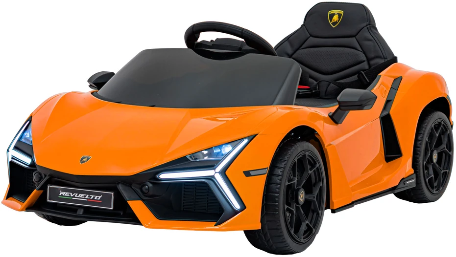 Oranžinis Elektromobilis Lamborghini Revuelto, Oranžinis