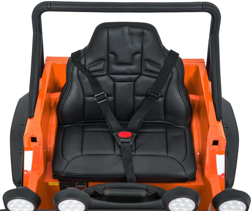 Elektromobilis Land Rover Defender 110 SVX Concept, Oranžinis