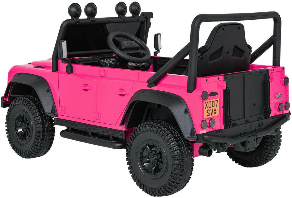 Elektromobilis Land Rover Defender 110 SVX Concept, Rožinė