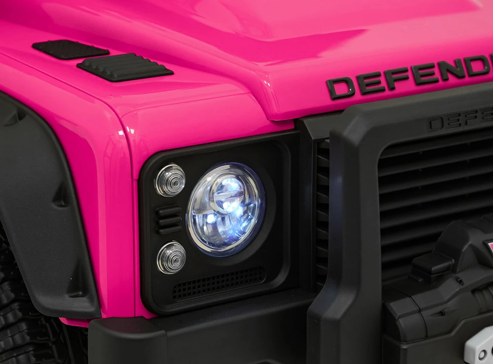 Elektromobilis Land Rover Defender 110 SVX Concept, Rožinė