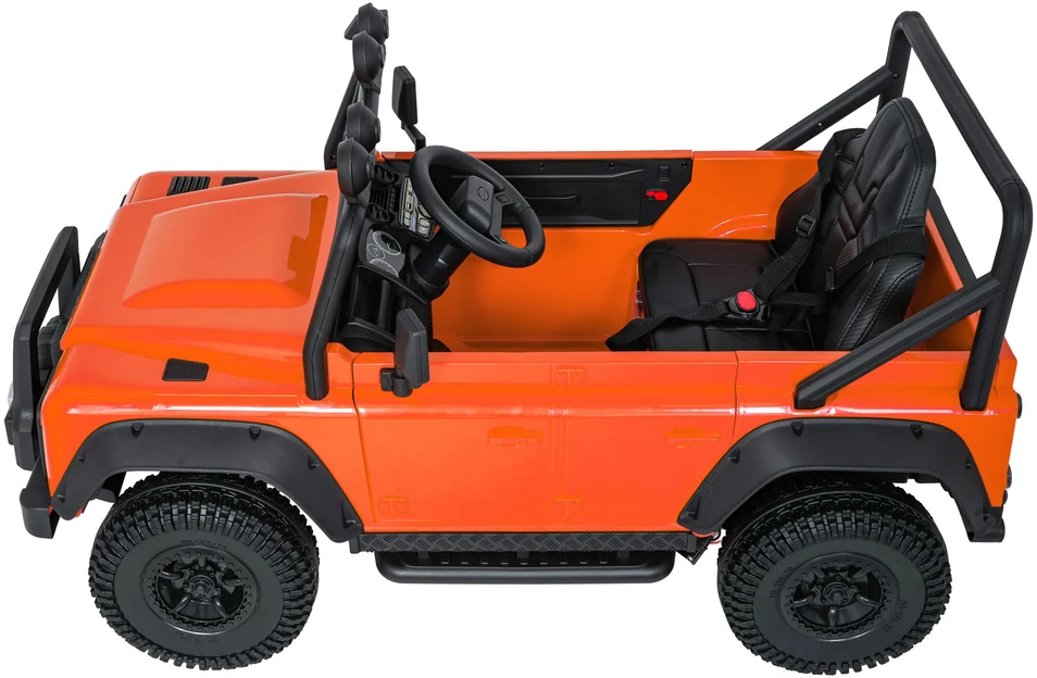 Elektromobilis Land Rover Defender 110 SVX Concept, Oranžinis