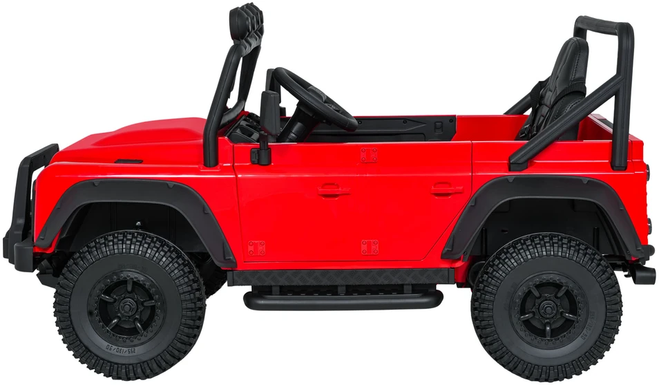 Elektromobilis Land Rover Defender 110 SVX Concept, Raudona