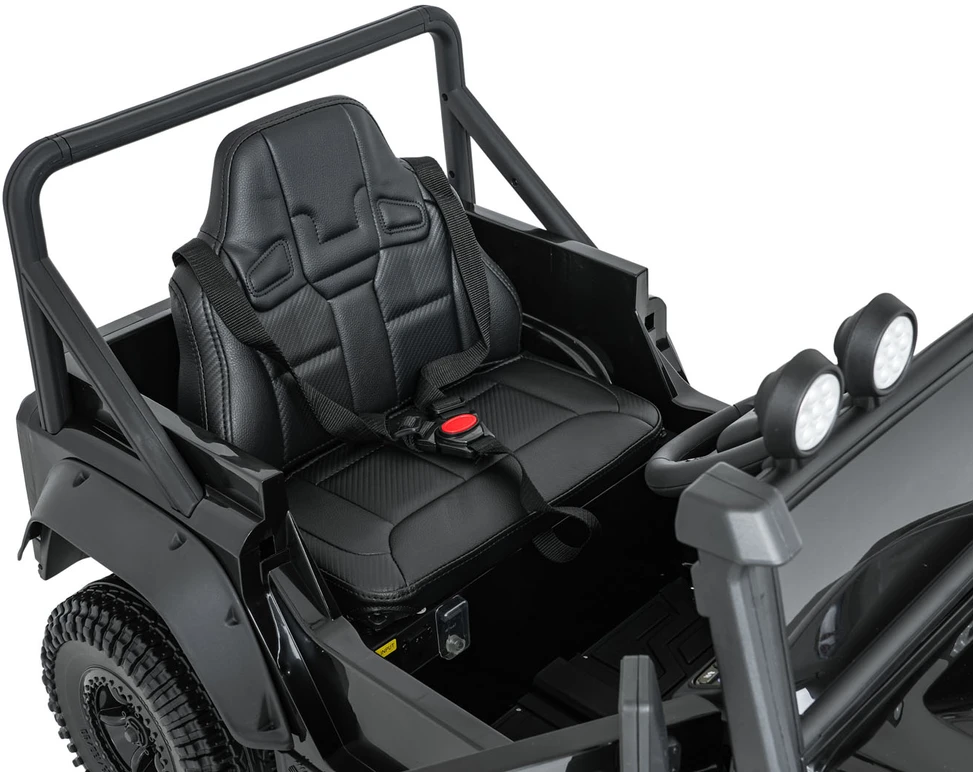 Elektromobilis Land Rover Defender 110 SVX Concept, Juodas