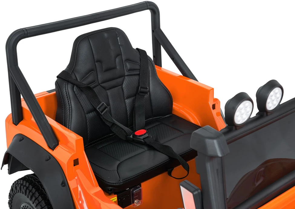 Elektromobilis Land Rover Defender 110 SVX Concept, Oranžinis