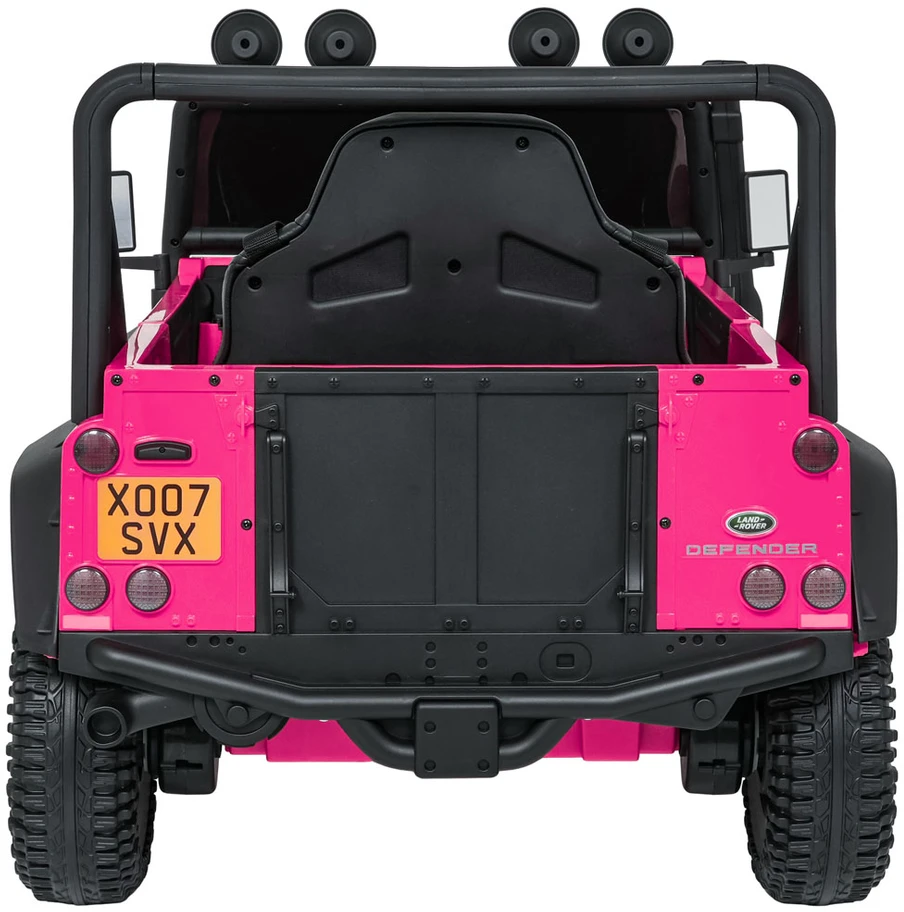 Elektromobilis Land Rover Defender 110 SVX Concept, Rožinė