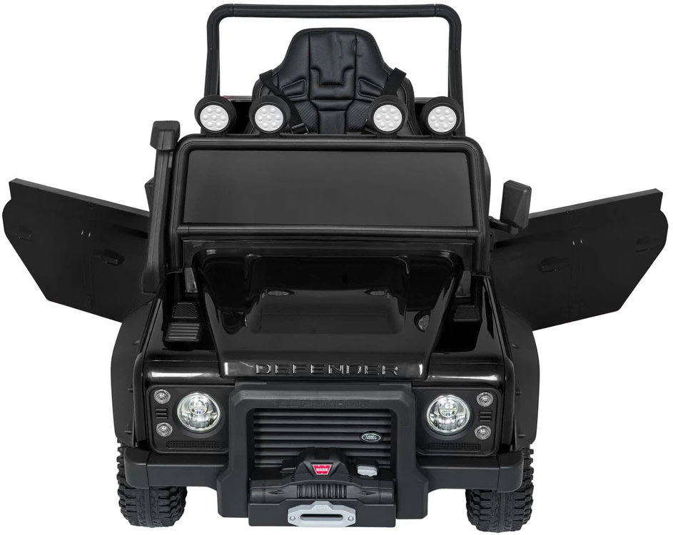 Elektromobilis Land Rover Defender 110 SVX Concept, Juodas