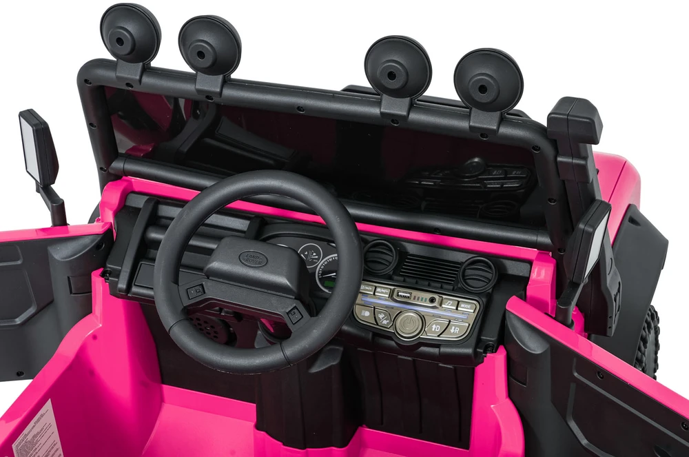 Elektromobilis Land Rover Defender 110 SVX Concept, Rožinė