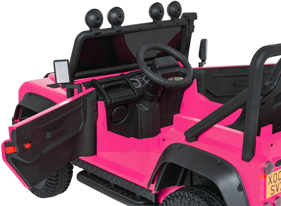Elektromobilis Land Rover Defender 110 SVX Concept, Rožinė