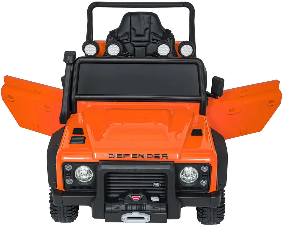 Elektromobilis Land Rover Defender 110 SVX Concept, Oranžinis