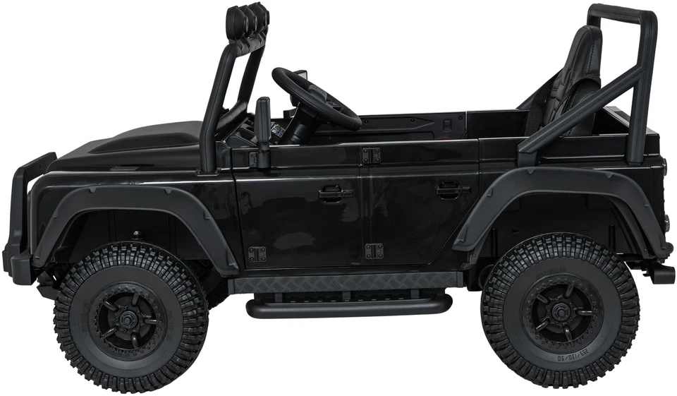 Elektromobilis Land Rover Defender 110 SVX Concept, Juodas