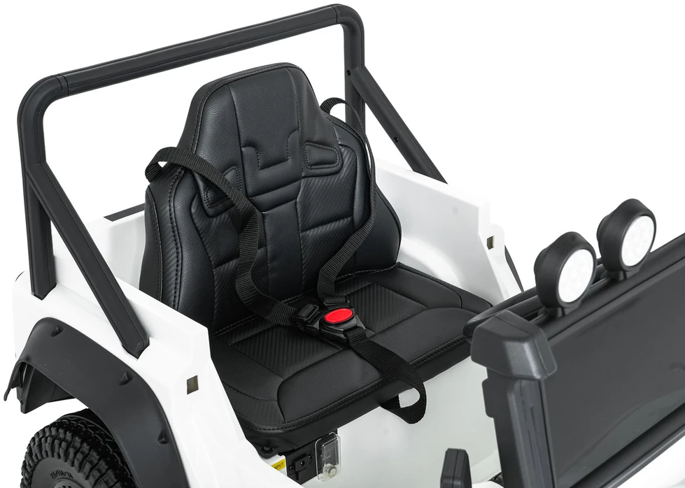 Elektromobilis Land Rover Defender 110 SVX Concept, Baltas
