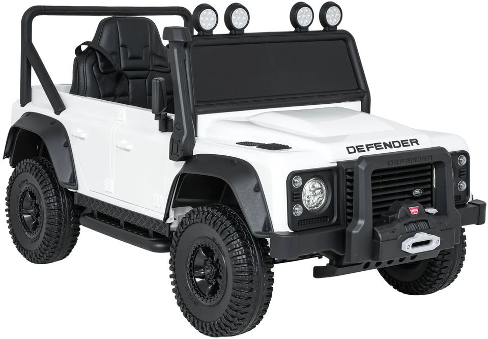 Elektromobilis Land Rover Defender 110 SVX Concept, Baltas