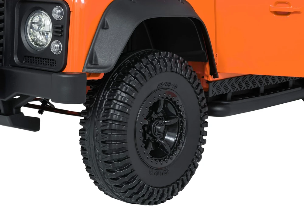 Elektromobilis Land Rover Defender 110 SVX Concept, Oranžinis