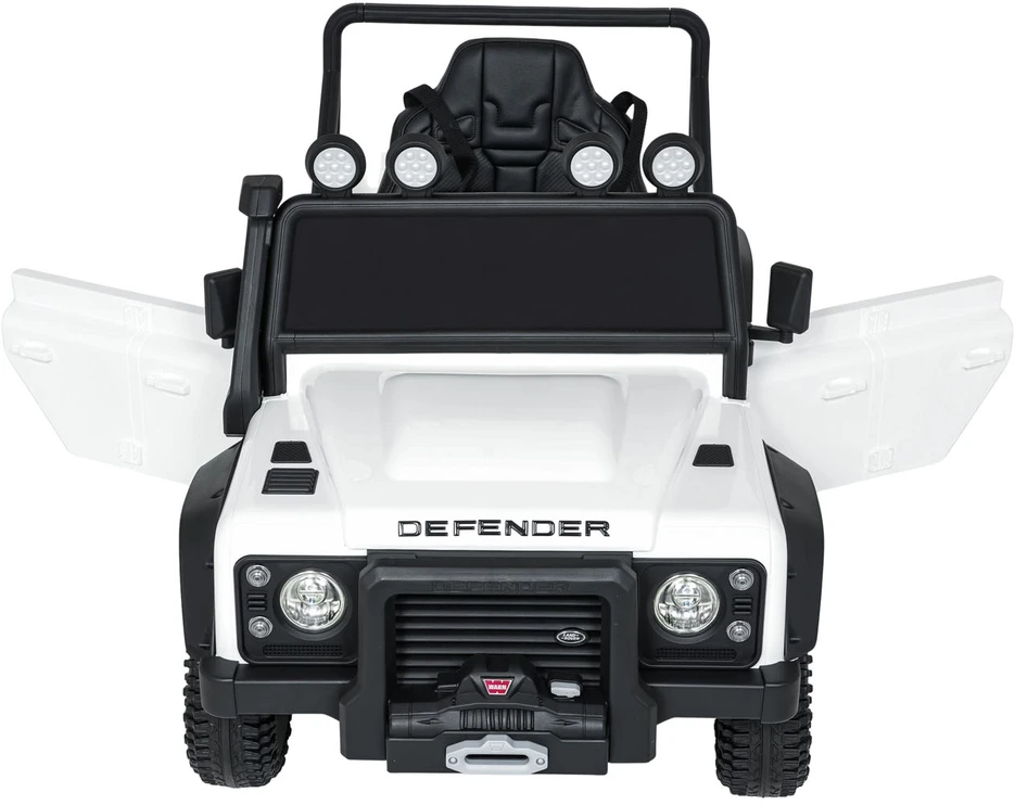 Elektromobilis Land Rover Defender 110 SVX Concept, Baltas