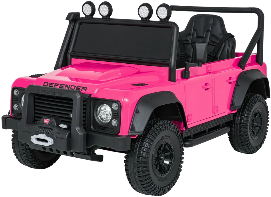 Elektromobilis Land Rover Defender 110 SVX Concept, Rožinė