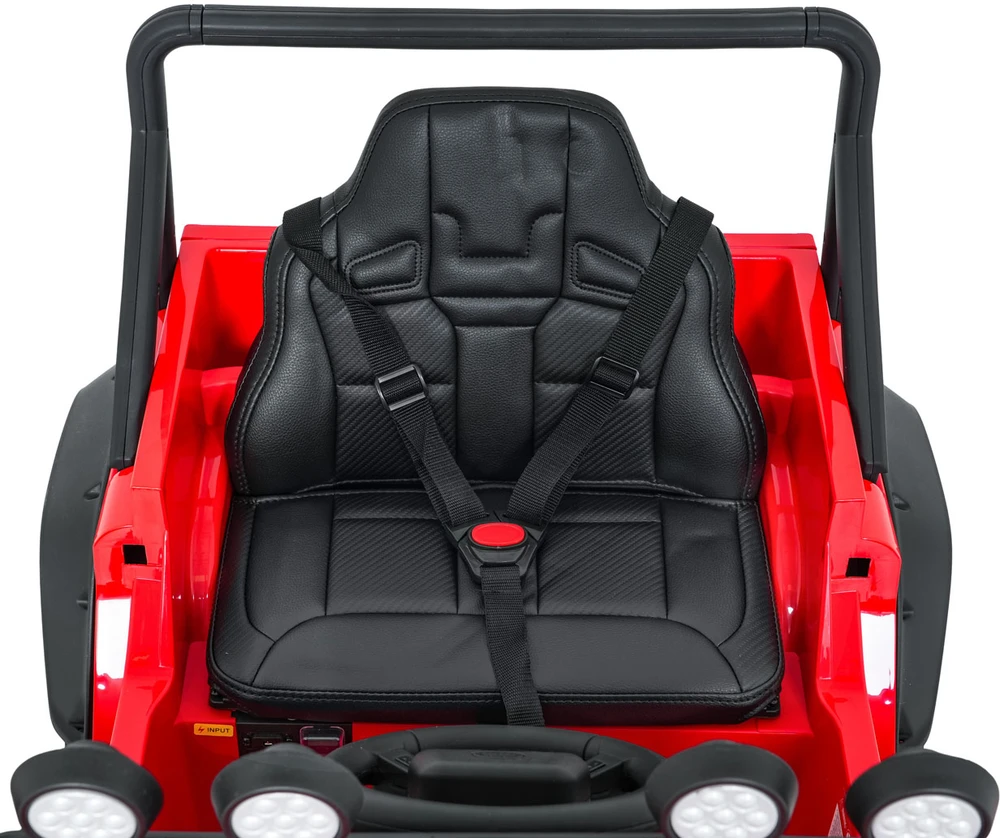 Elektromobilis Land Rover Defender 110 SVX Concept, Raudona