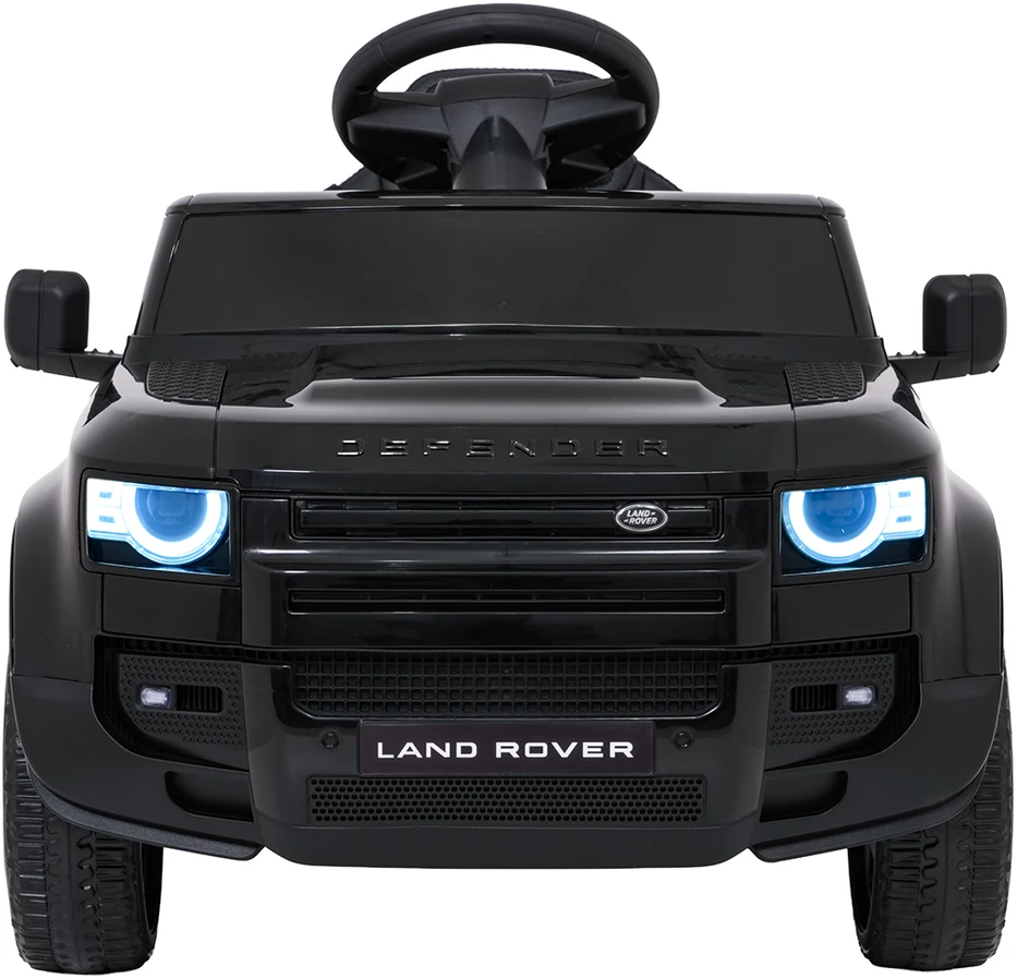 Vaikiškas elektrinis Land Rover Defender juodas