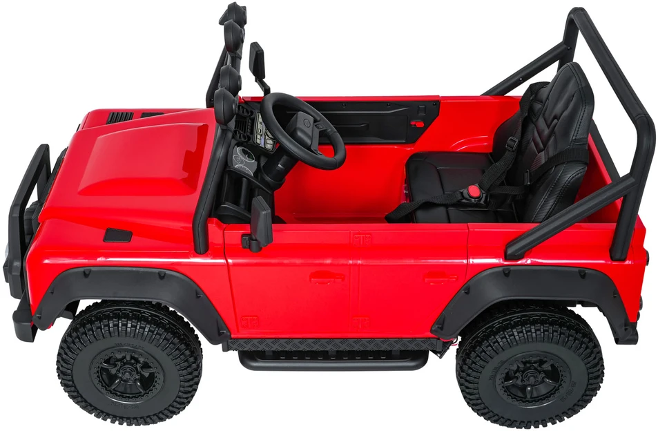 Elektromobilis Land Rover Defender 110 SVX Concept, Raudona