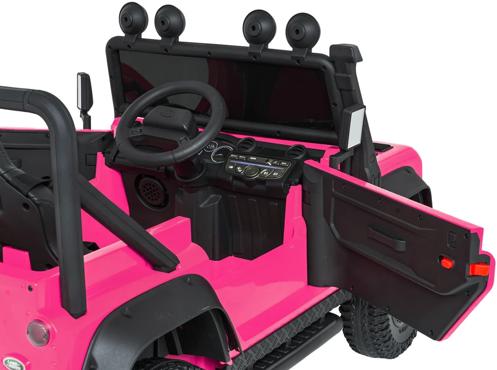 Elektromobilis Land Rover Defender 110 SVX Concept, Rožinė