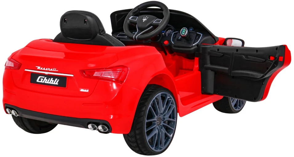Ramiz Elektrinė mašina vaikams Maserati Ghibli raudonos spalvos