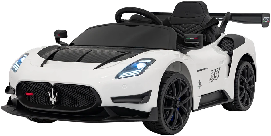 Elektromobilis Maserati MC20 GT2, Baltas