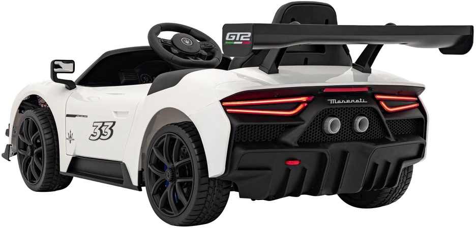 Elektromobilis Maserati MC20 GT2, Baltas
