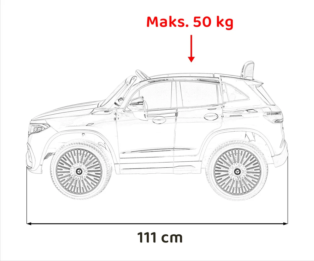 Ramiz Mercedes Benz EQA 250 Baltas