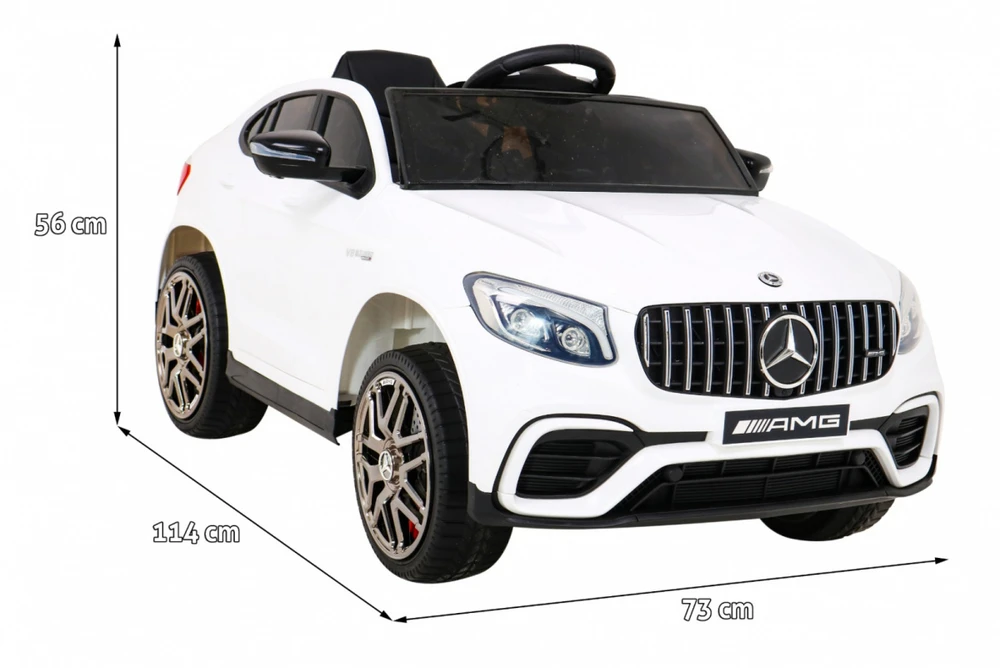 Ramiz Elektromobilis vaikams Mercedes GLC 63S
