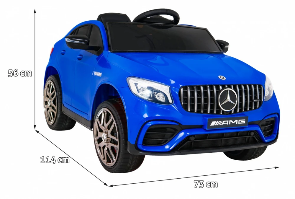 Ramiz Elektromobilis vaikams Mercedes GLC 63S