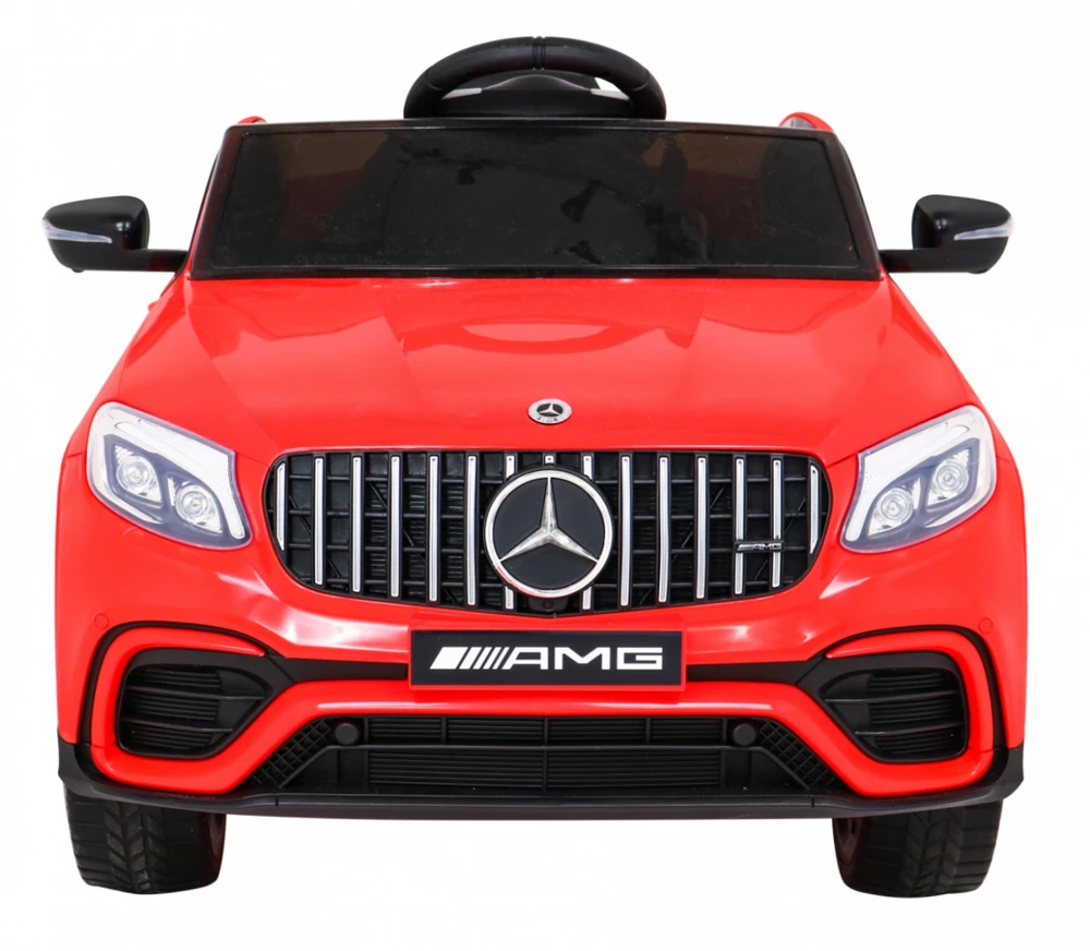Ramiz Elektromobilis Mercedes Benz GLC63S 4x4, Raudona