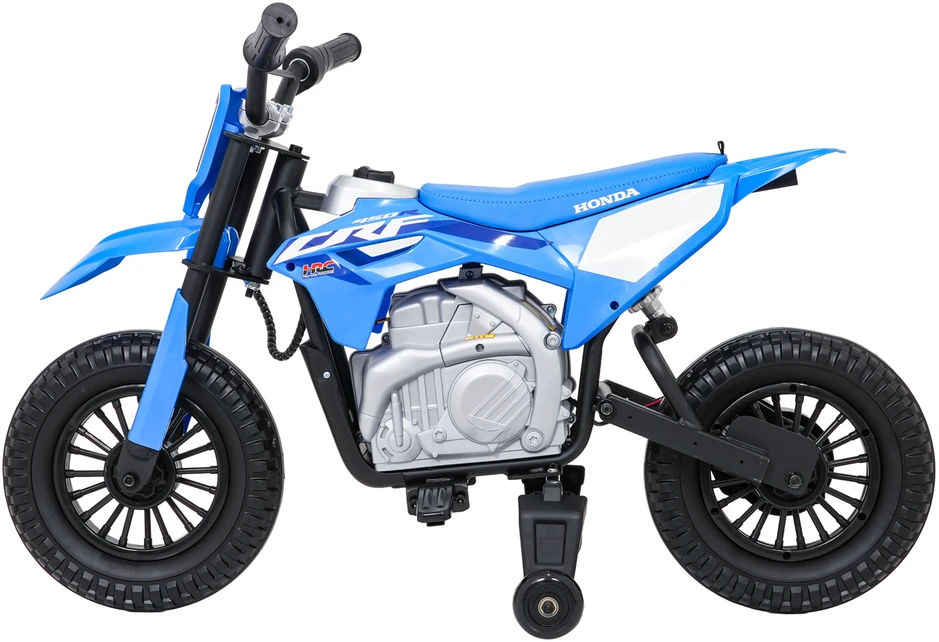 Vaikiškas elektrinis motociklas Honda CFR450R, reguliuojamas greitis, nuo 3 metų